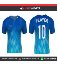 DIGITAL PUZZLED BLUE   SOCCER JERSEYS